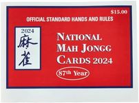 Mahjong Cards 2024 and Card Cover (