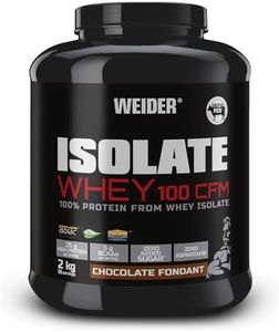 Weider Isolate Whey 100 CFM Protein Powder, Chocolate Fondant, 2 kg