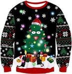 Belovecol Ugly Christmas Sweater Un