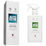 Autoglym Air-Con Sanitiser, 150ml & Interior Shampoo, 500ml