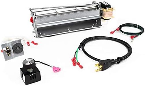 FireplaceBlowersOnline GFK4 GFK4A FK4 Fireplace Blower Kit for Heatilator, Majestic, CFM, Vermont Castings, Monessen, Rotom HB-RB74K R7-RB74K | Ball Bearing, Quiet, High Air Flow