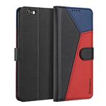 ELESNOW iPhone 6 Plus / 6s Plus Case, Shockproof Flip Cover with Magnetic Wallet Card Holder Leather Phone Case for Apple iPhone 6 Plus / 6s Plus - 5.5" (Black/Red/Blue)