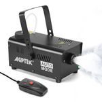 AGPTEK 500W Fog Machine, Smoke Machine with Wired Control & Automatic Spray Function, Great for Halloween, Christmas, Wedding, Parties, DJ Performance & Stage Show