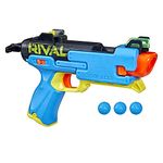 Nerf Rival Fate XXII-100 Blaster, Most Accurate Rival System, Adjustable Rear Sight, Breech Load, Includes 3 Rival Accu-Rounds - Multicolor