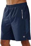 NORTHYARD Men's Running Athletic Shorts 5 inch/7 inch Workout Gym Tennis Short Quick Dry Lightweight Active Sports Basketball-7'' NAVY-2XL