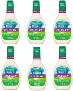 Hidden Valley Coleslaw Dressing, Gluten Free, 16 oz, Pack of 6, Bundled With V2U Utensil Set