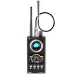 JMDHKK Hidden Camera Detector & Bug Detector – Magnetic Tracker & Wireless Signal Finder for Home, Office, Hotel, Car – Advanced Privacy Protection for Travel & Security (Black)