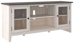 Signature Design by Ashley Dorrinson TV Stand, Two-Tone