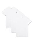 Fruit of the Loom Men's V-neck Valueweight T Shirt, White, S UK