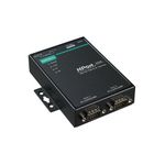 MOXA NPort 5250A - 2 Ports Device Server, 10/100M Ethernet, RS-232/422/485, DB9 Male, 15KV ESD, 0.5KV Serial Surge, 12~48VDC, 0~60°C