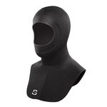 Sarhlio Wetsuit Hoods 3/2MM Neoprene High Stretch with Flow Vent to Eliminate Trapped Air Bib Dive Hood Face Seal Can Be Trimmed by Owner for Water Sports Thermal Protection（S