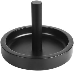 MoyanSuper Wood Cone Talc Bowl Cone Chalk Holder for Pool/Billiards Table (Black)