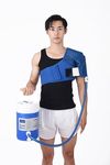 EVERCRYO Cryo Cuff and Gravity Fed Cooler System - Effective cold compression for the knee, ankle or shoulder (Shoulder)