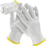 Candor Work glove with cotton and Polyester cotton gloves cotton work gloves for men and women