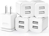 LUOATIP USB Wall Charger, 5-Pack 2.