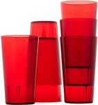 Restaurant Grade, BPA-Free 12oz Red