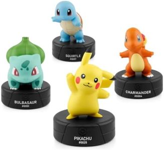 Tonies Pokémon Audio Toy Figurine 4-Pack Set: Pikachu, Squirtle, Bulbasaur & Charmander