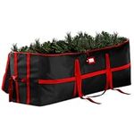 Premium Jumbo Christmas Tree Storage Bag - Extra Wide Opening - Fits 9FT. Tall Artificial Christmas Trees - Easy Access Xmas Tree Bag- Durable Straps & Reinforced Handles, Tear Proof - 5 Year Warranty