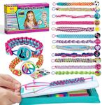 GILI Friendship Bracelet Making Kit for Girls, DIY Craft Kits Toys for 8-10 Years Old Jewelry Maker Kids. Favored Birthday Christmas Gifts for Ages 6-12yr. Party Supply and Travel Activities