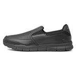 Skechers Men's NAMPA Groton Loafer, Black Synthetic/Pu, 9 UK