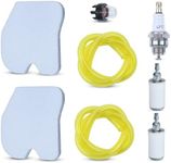 AUMEL Air Filter Kit for Husqvarna 235 235E 236 236E 240 240E Chainsaw Parts Jonsered CS2234 CS2238 CS2234S CS2238S Chainsaw Fuel Line Tune Up Kit for 545061801 240