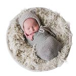 Sunmig Newborn Baby Stretch Wrap Photo Props Wrap-Baby Photography Props (Light Grey)