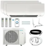 Daikin 24,000 BTU (9K + 9K + 18K) 2