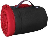 Kurgo K01560 Waterproof Dog Bed | Outdoor Bed for Dogs |Portable Bed Roll for Pets | Travel |Hiking | Camping | Wander Loft Dog Bed |Chili Red (Medium)