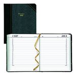 Brownline 2022 Traditional Daily Planner, Appointment Book, 12 Months, January to December, Sewn Binding, 8.125" x 6.5625", Marble (C517F-22)