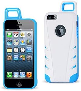 Reiko Cell Phone Case for Apple iPhone 5S - White Navy