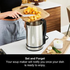 Morphy Richards Classic Soup Maker 1.6L – Stainless Steel Jug