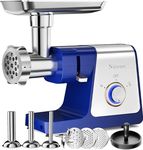 Naitesen 3000W Electric Meat Grinder, Sausage Maker Machine, Food Grinder with 3 Stainless Steel Sausage Stuffer Tube 3 Grinding Plates Hamburger Press Kubbe Kit for Home Kitchen