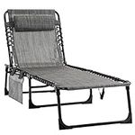 Outsunny Reclining Chaise Lounge Ch