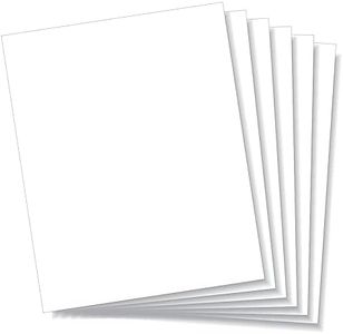 LITKO 8x10-inch Polystyrene Flexible Craft Sheets | Plasticard | Styrene Plastic Sheets | Modeling | Crafting | Scratch Building | Displays | White (.040 Inch - 6 Pack)