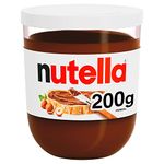 Nutella Hazelnut Chocolate Spread with Hazelnut, Pancakes, Breakfast, Snacks, Unique Recipe for a Smooth Texture and an Unmistakable Taste, 1x 200g Jar