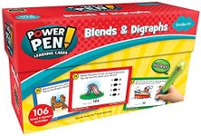 Teacher Created Resources Power Pen Learning Cards: Blends & Digraphs