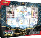 Pokémon TCG: Scarlet & Violet—Paldean Fates Premium Collection – Quaquaval ex (3 Etched Foil Promo Cards, 1 Oversized Card & 8 Boosters)