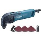 Makita TM3000CX4/1 110V Multi-Tool Kit Complete with Accessories Supplied in A Carry Case