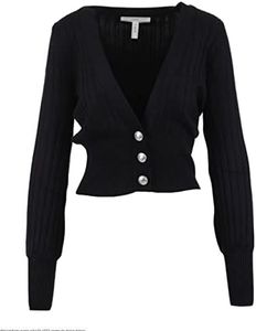 GUESS Maglia Donna Agnes Cardigan Sweater Black E24GU13 W3YR23Z37J2 S
