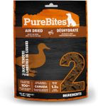 PureBites Gently Air Dried Duck Jerky Dog Treats 156g | 2 Ingredients | Made in Canada