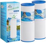 TOREAD Spa Replacement Filter for Pleatco PRB25-IN, Unicel C-4326, Filbur FC-2375, FC-2370, R173429, 3005845, 17-2327, 100586, 33521, 25392, 817-2500, Guardian 413-106, 5X13 Drop in Spa Filter, 2 Pack