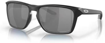 Oakley Bundle: OO 9448 SYLAS 944806 OO9448 Matte Black 06 + $15 value Free Accessory Shiny Black leash kit