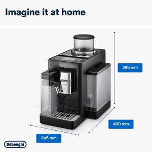 De'Longhi Rivelia Automatic Coffee Machine – Black