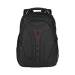 Wenger Pegasus Deluxe laptop backpack with tablet pocket, notebook from 14 to 16 inches, tablet of up to 10 inches, 25 L, for men and women, office, business travel, uni, black, 606492