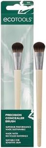 EcoTools Precision Concealer Makeup Brush, For Concealing Under Eyes & Imperfections, Sculpt Skin, Works With Liquid & Cream Makeup, Synthetic Bristles, Cruelty-Free & Vegan, 1 Count