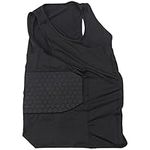 RESFNSE Men's Rib Protector Padded Vest Compression Shirt Training Vest with 3-Pad for Football Soccer Basketball Hockey Protective Gear XL