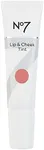 No7 Lip & Cheek Tint, Coral Rose - Lightweight Lip and Cheek Stain for Rosy Lips & Natural Face Blush - Multipurpose Makeup for Lips & Cheeks (10ml)