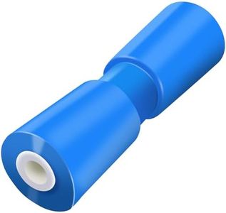 JFATXTT 12" Heavy Duty Marine Keel Roller Black Bow Roller Rubber Bow Stop for Boat Trailers