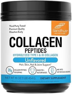 Sandhu's Collagen Peptides Powder Grass Fed Unflavored