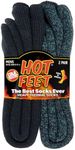 HOT FEET Thermal Socks for Men, Ext